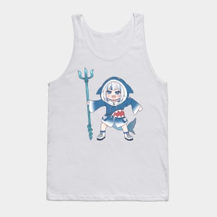 Gawr Gura Chibi Tank Top